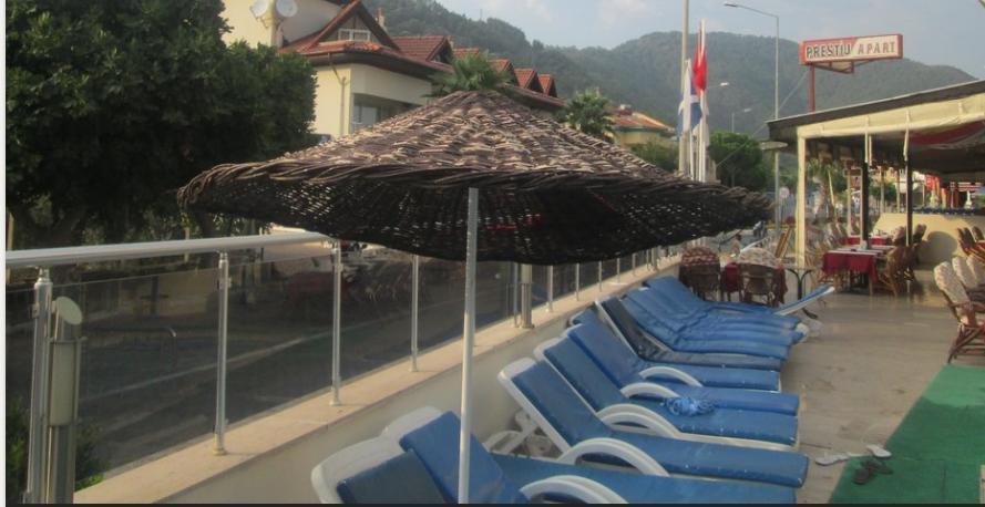 Prestij Apart Hotel İçmeler Exterior foto